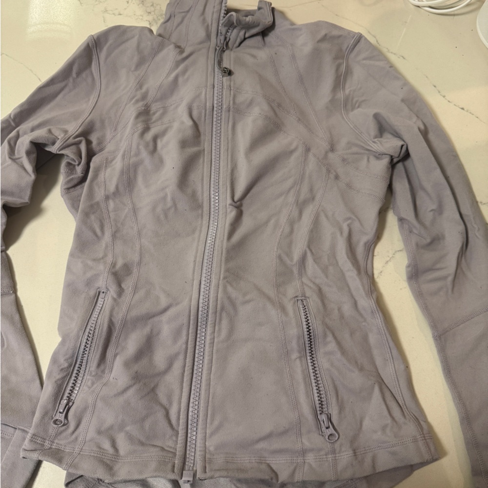 Light Purple Lululemon Zip-Up Jacket